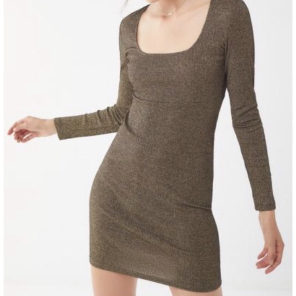 Hazel Sparkle Bodycon Mini Dress